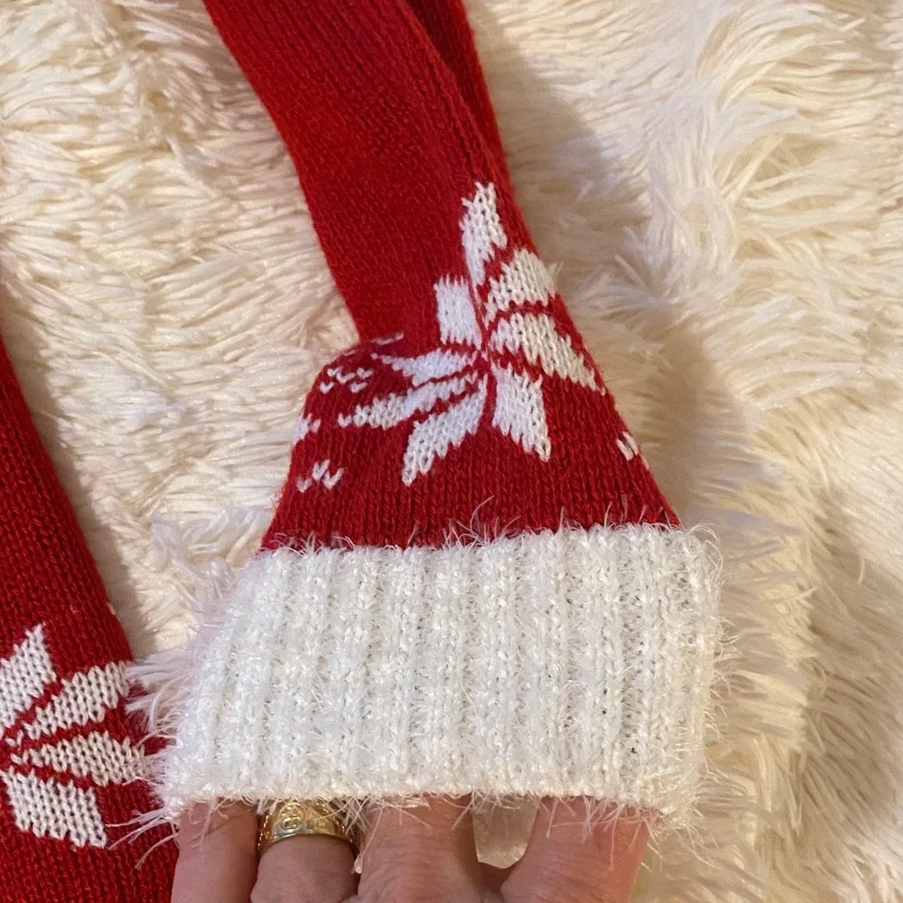 Festive Red Christmas Cat Sweater “Meowy Christmas” 🎅😃😂 - Picture 9 of 11